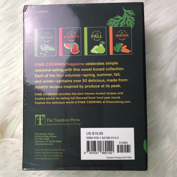 Set of 4 Hard Back COOK FRESH Year Round Cookbooks - Picture 5 of 6